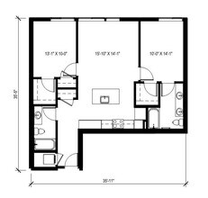 2x2 - 4 602 floor plan